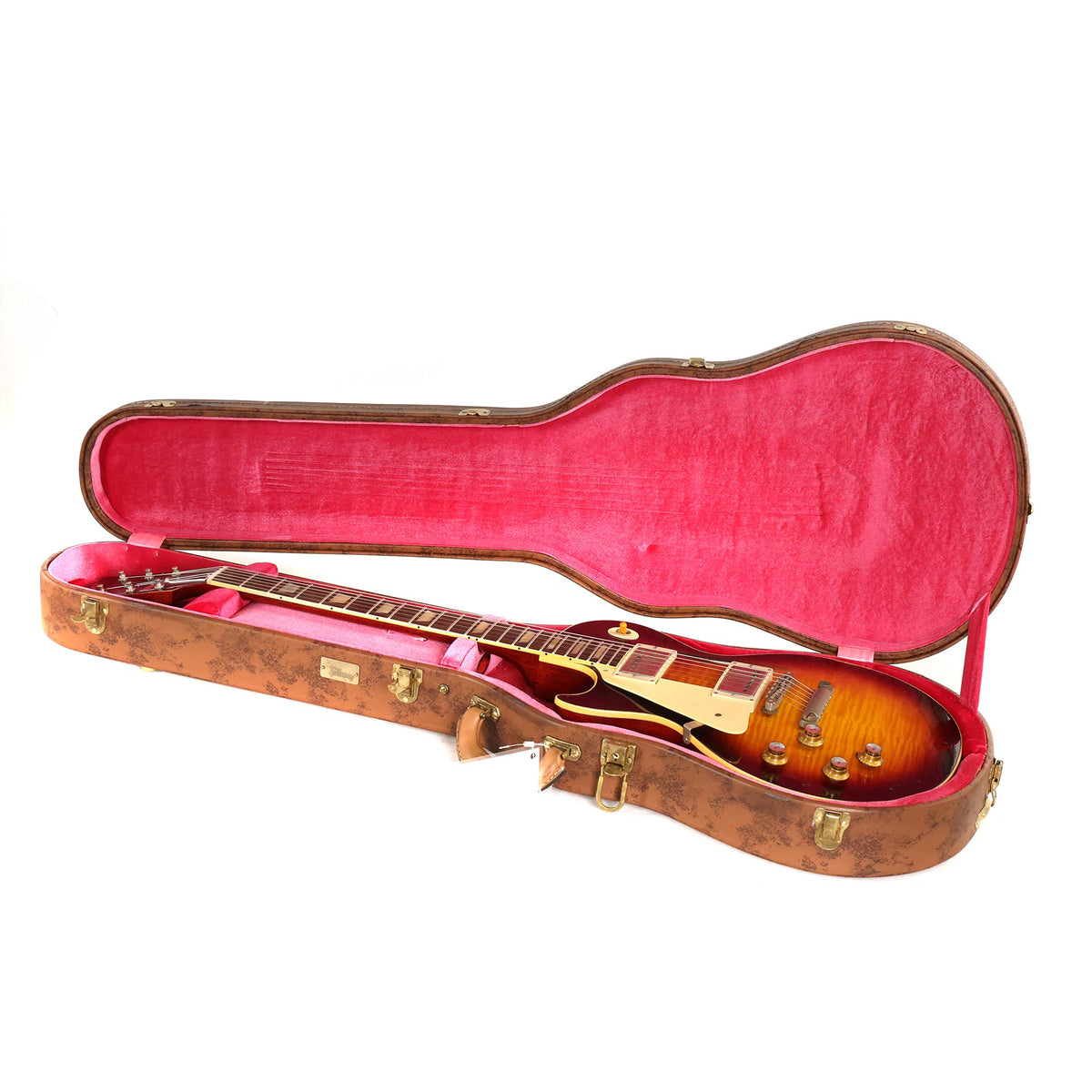 Gibson Custom Shop 1960 Les Paul Left-Handed Murphy Lab Heavy Aged Bourbon Burst — 15