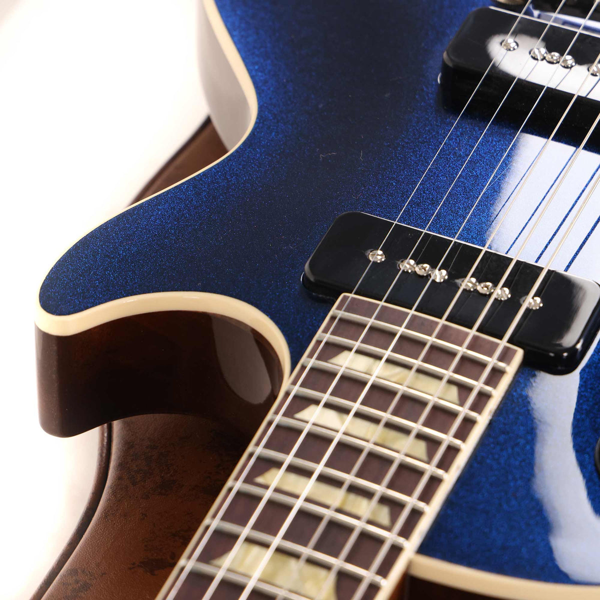 Gibson Custom Shop 1956 Les Paul Reissue Chambered Sapphire Blue Top — 10