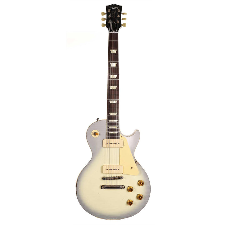 Gibson Custom Shop 1956 Les Paul Reissue White-Silver Burst Murphy Lab Light Aged