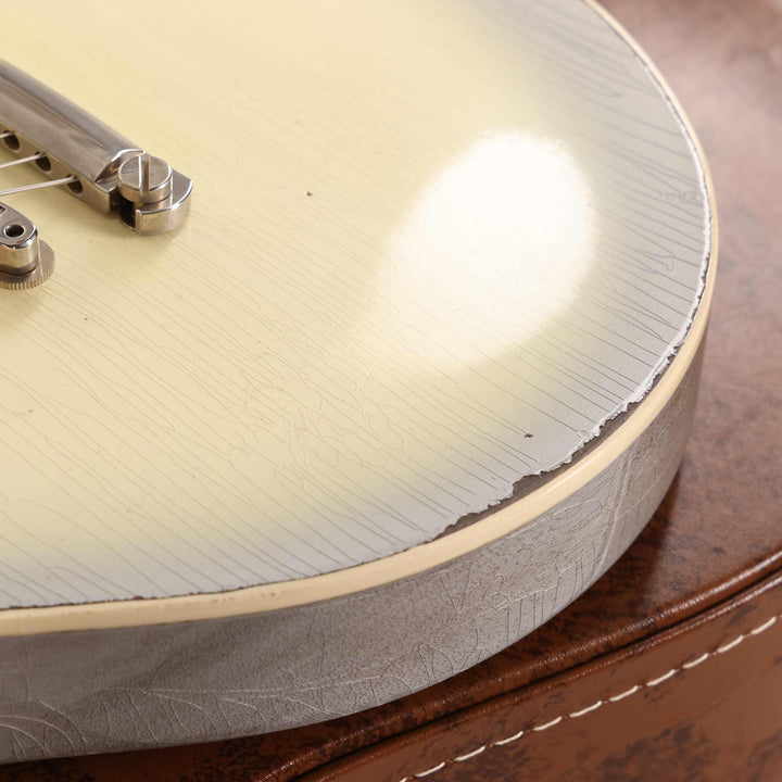 Gibson Custom Shop 1956 Les Paul Reissue White-Silver Burst Murphy Lab Light Aged