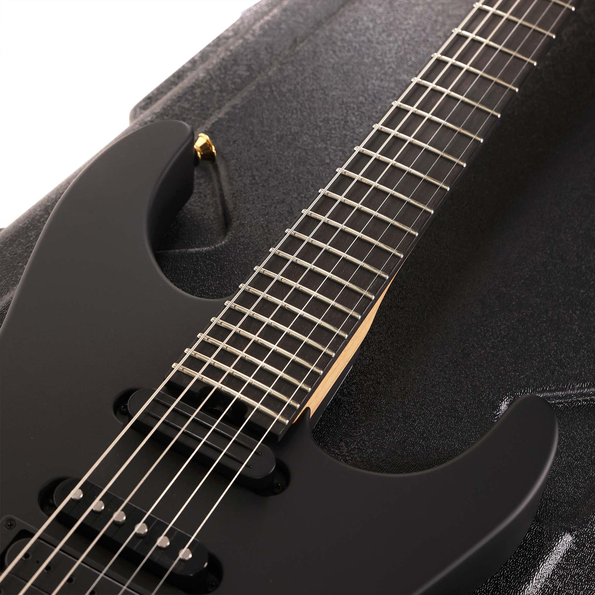 Jackson USA Signature Phil Collen PC1 Satin Black 2026 NAMM Display — 7