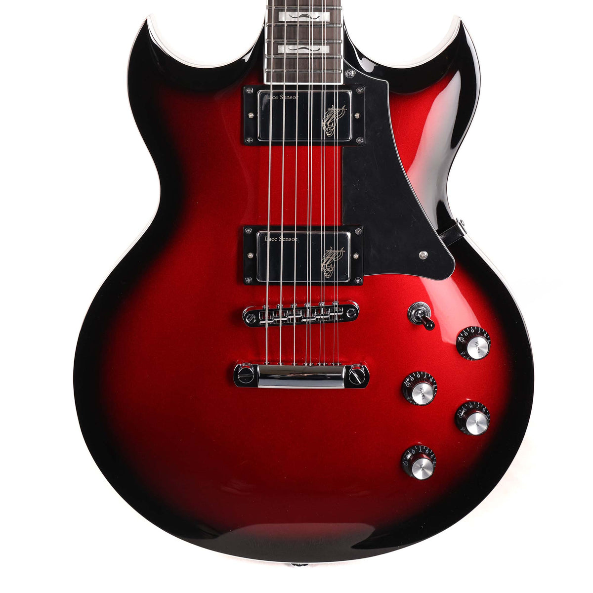 Woodrite Matt Pike Signature Warlord Imperial 9-String Crimson
