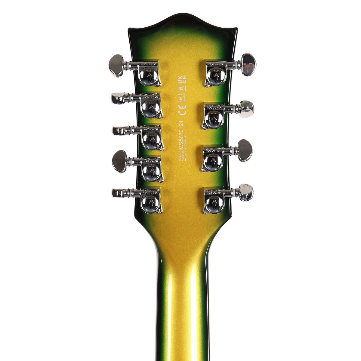 Woodrite Matt Pike Signature Warlord Imperial 9-String Left-Handed Serpent Burst — 9
