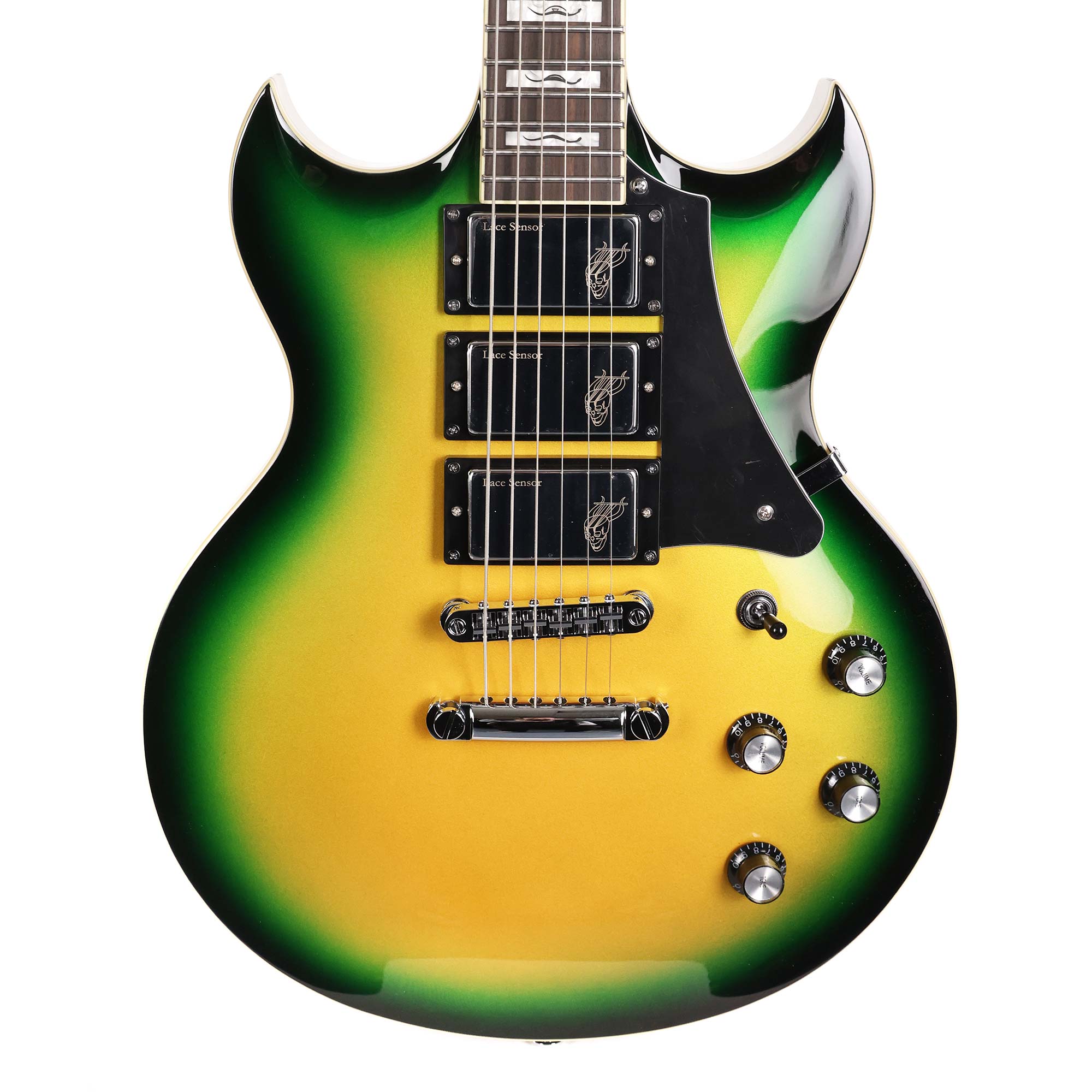 Woodrite Matt Pike Signature Warlord Serpent Burst | The Music Zoo