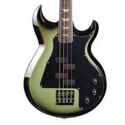 Woodrite Guitars Graver Bass Aged Silverburst