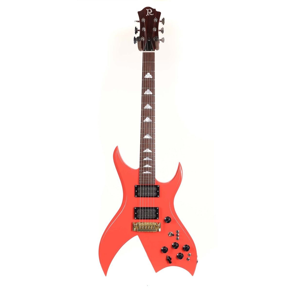 B.C. Rich USA Custom Shop Bich 6-String Salmon Pink | The Music Zoo
