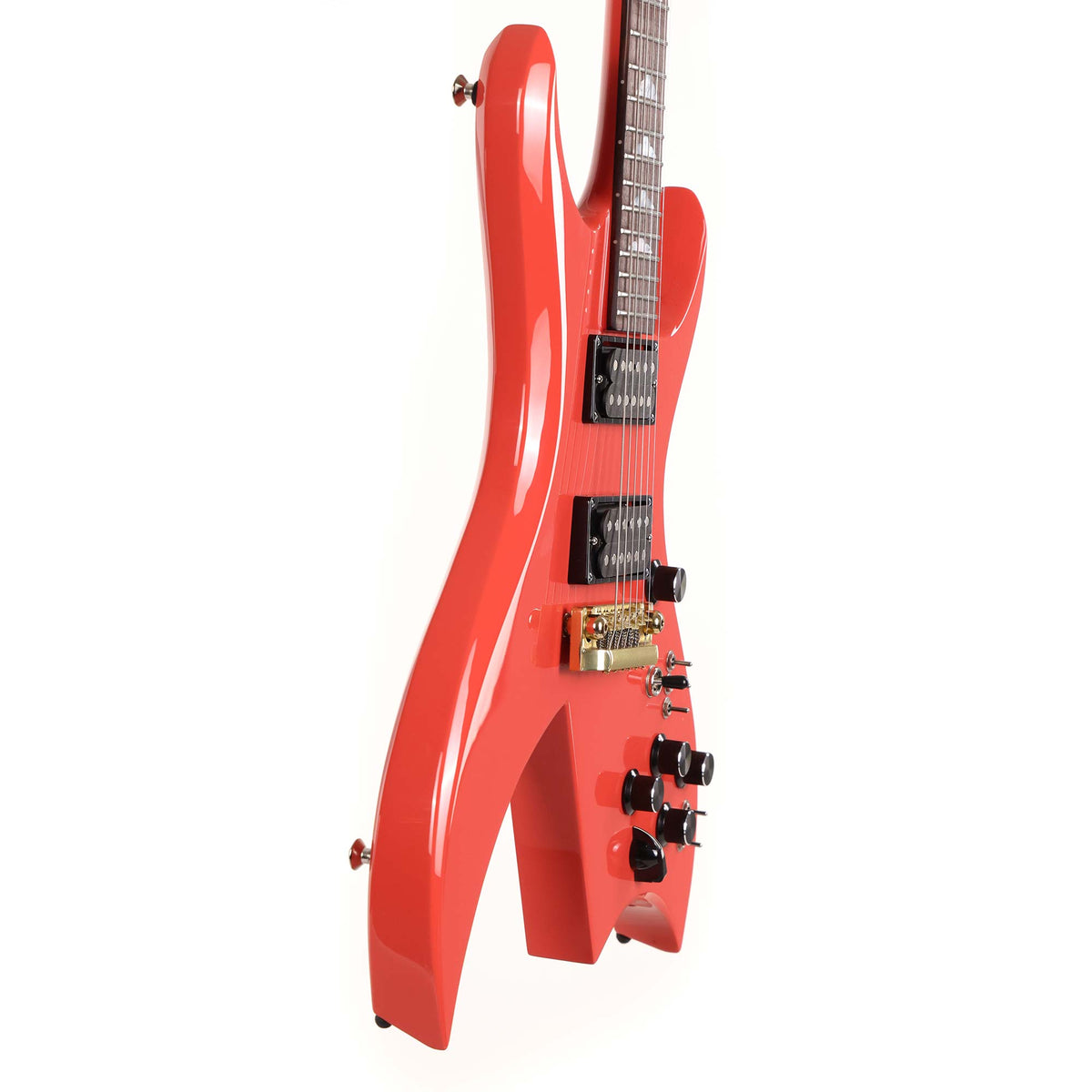 B.C. Rich USA Custom Shop Bich 6-String Salmon Pink — 5