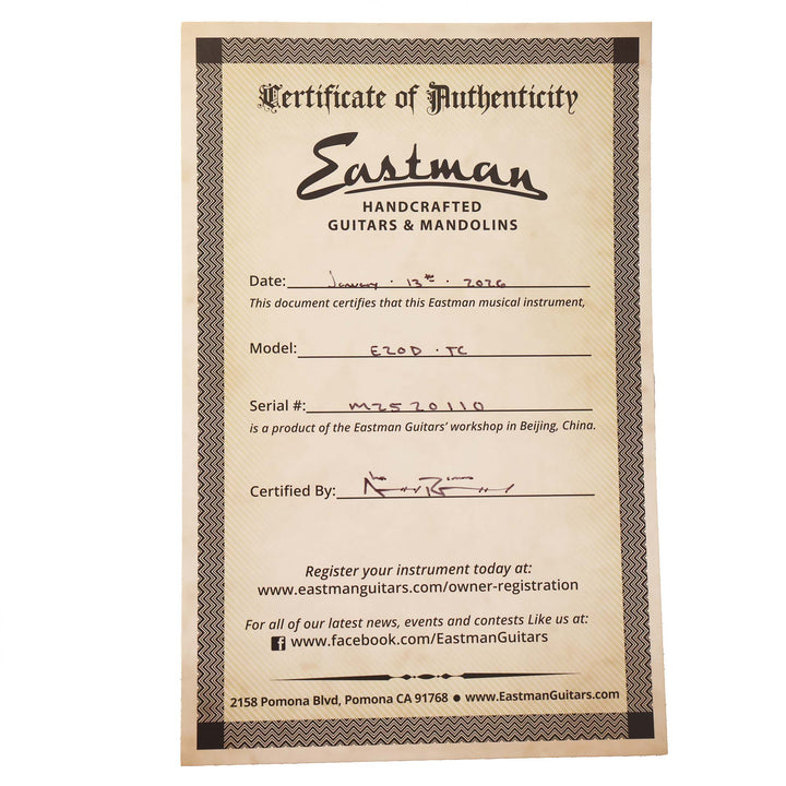 Eastman E20D-TC Dreadnought Acoustic