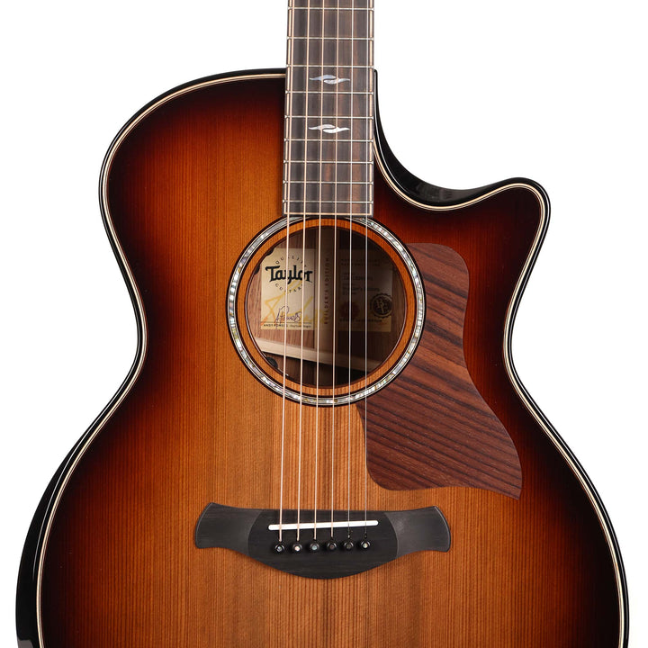 Taylor 814ce Next Generation Grand Auditorium Sinker Redwood & Honduran Rosewood Shaded Edgeburst