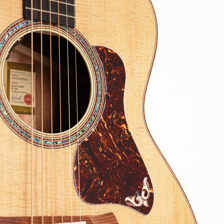 Taylor Gold Label Collection K14e Acoustic-Electric Koa Natural