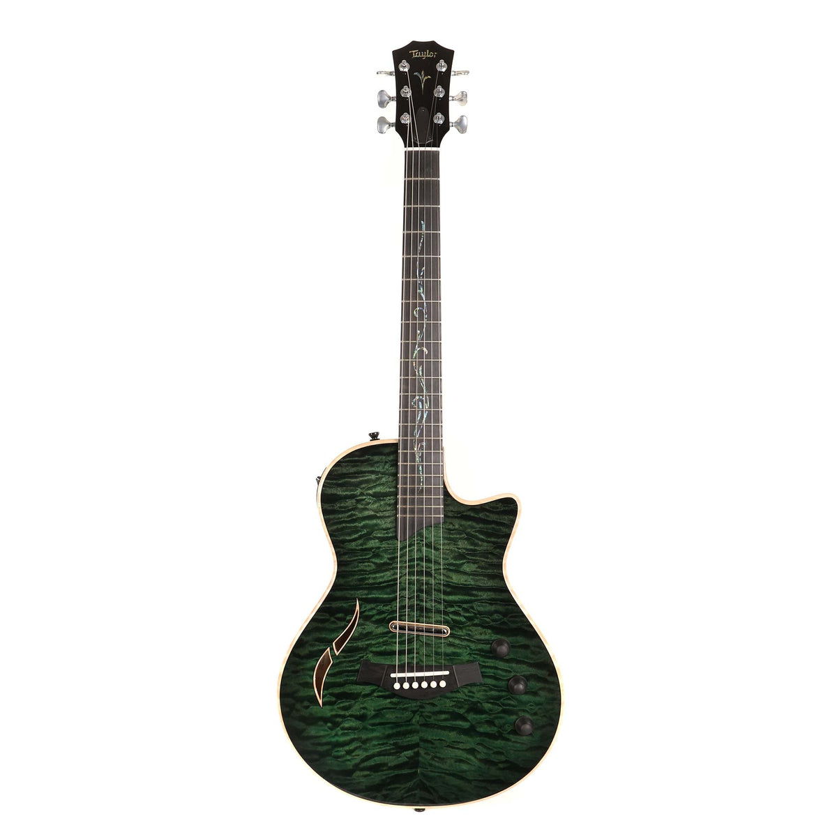 Taylor Custom Shop T5z 2026 NAMM Catch Event Guitar Juniper Green and Arctic White — 2