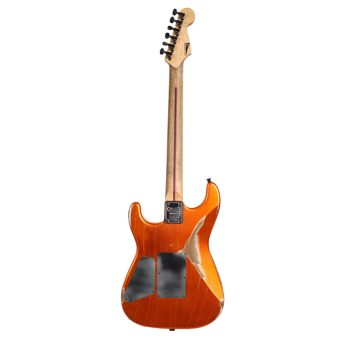 Charvel Custom Shop San Dimas Masterbuilt Pat Campolattano Candy Tangerine — 3