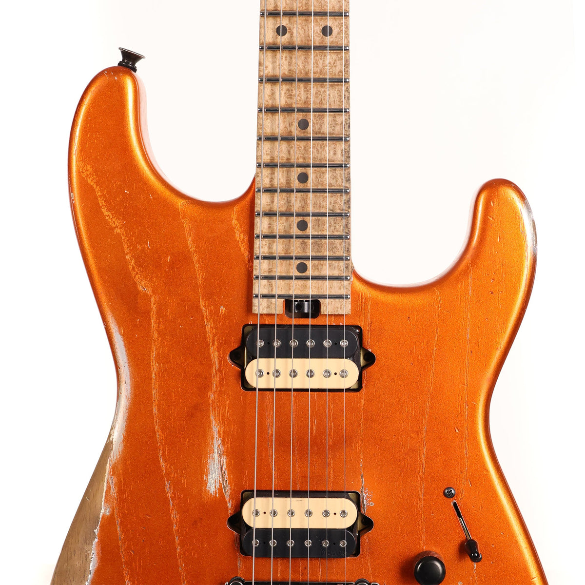 Charvel Custom Shop San Dimas Masterbuilt Pat Campolattano Candy Tangerine — 4