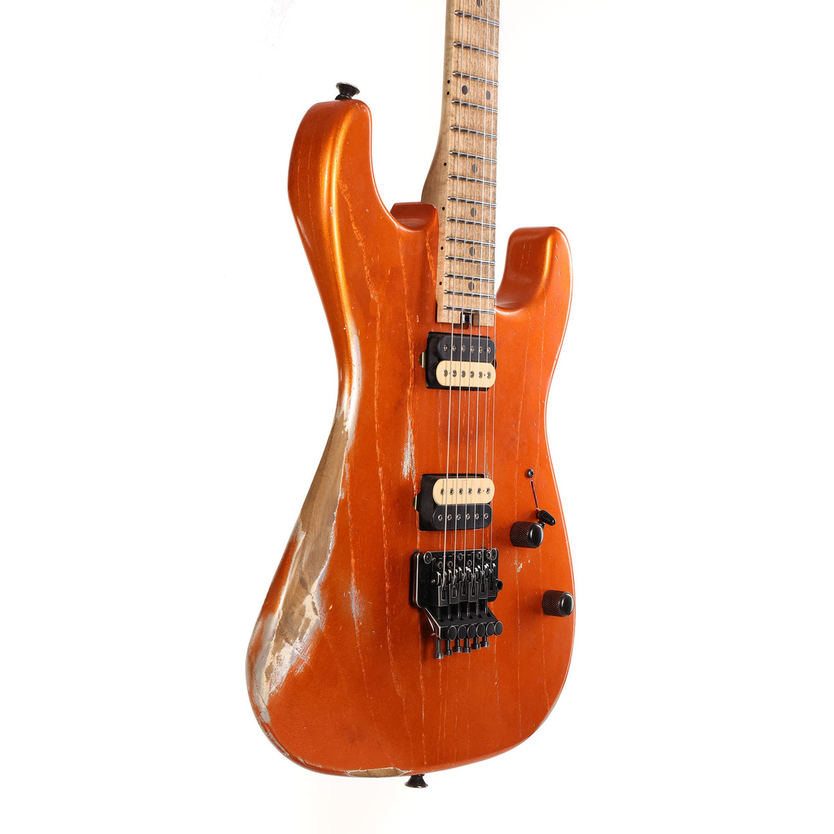 Charvel Custom Shop San Dimas Masterbuilt Pat Campolattano Candy Tangerine — 5