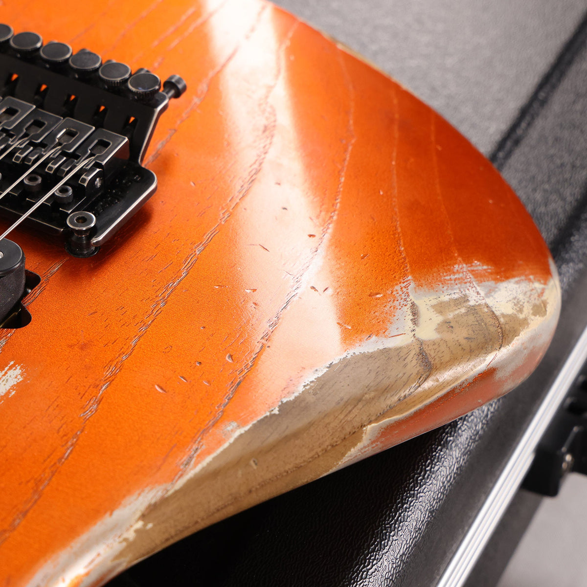 Charvel Custom Shop San Dimas Masterbuilt Pat Campolattano Candy Tangerine — 8