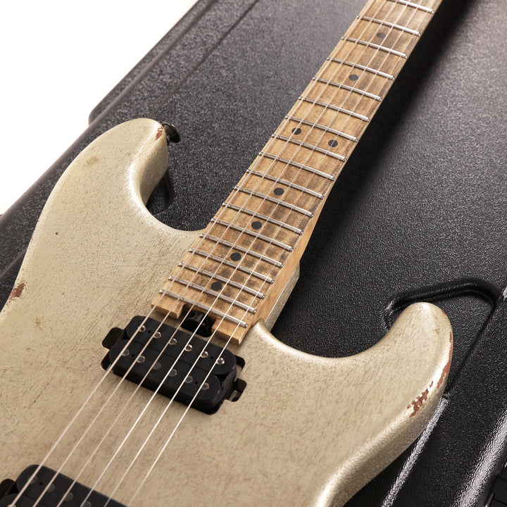 Charvel Custom Shop San Dimas Masterbuilt Pat Campolattano Aged Inca Silver