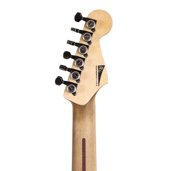 Charvel Custom Shop San Dimas Masterbuilt Pat Campolattano Aged Inca Silver