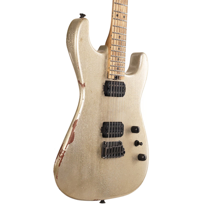 Charvel Custom Shop San Dimas Masterbuilt Pat Campolattano Aged Inca Silver