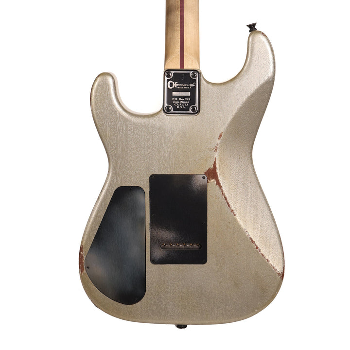 Charvel Custom Shop San Dimas Masterbuilt Pat Campolattano Aged Inca Silver