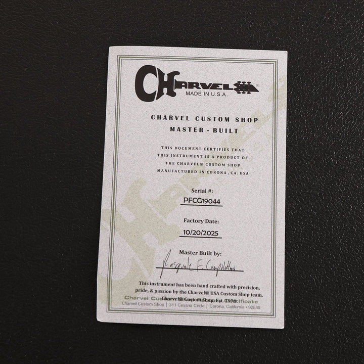 Charvel Custom Shop Star 1H Vanilla Shake Masterbuilt Pat Campolattano