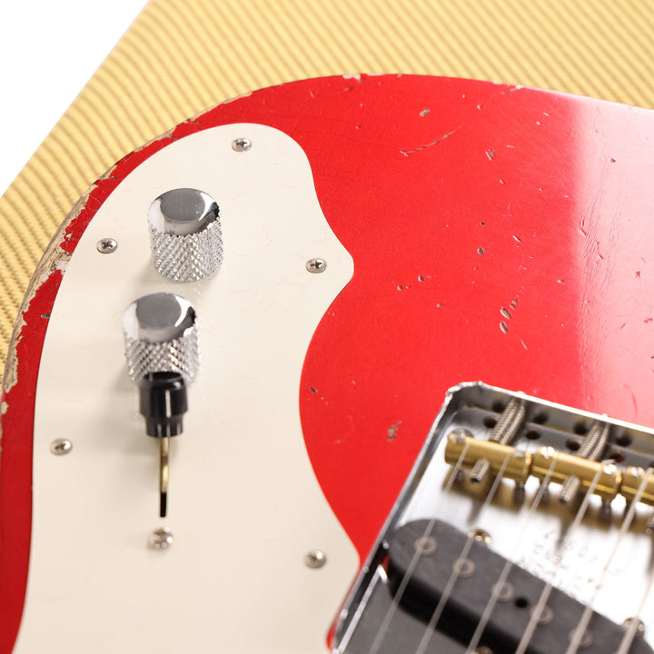 Fender Custom Shop Limited '50s Thinline Telecaster 2026 NAMM Display Aged Candy Apple Red