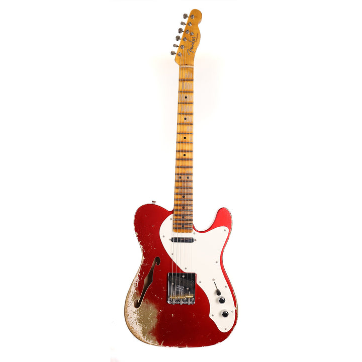Fender Custom Shop Limited '50s Thinline Telecaster 2026 NAMM Display Aged Candy Apple Red