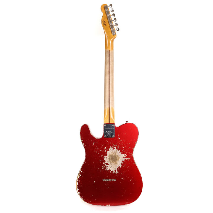 Fender Custom Shop Limited '50s Thinline Telecaster 2026 NAMM Display Aged Candy Apple Red