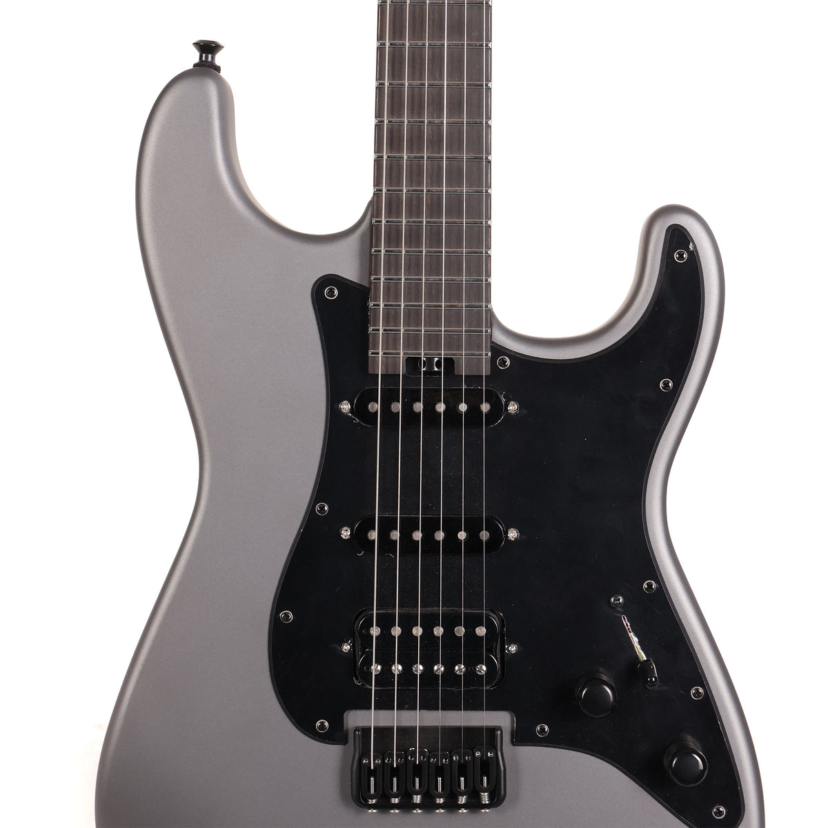 Jackson Custom Shop San Dimas HSS Hardtail Satin Pewter — 4
