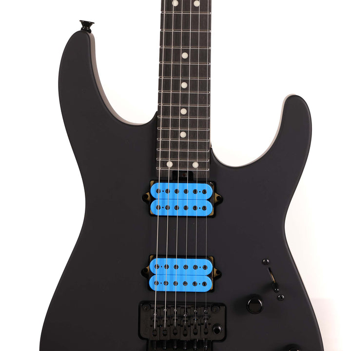 Charvel Custom Shop Dinky DK24 Blue on Black