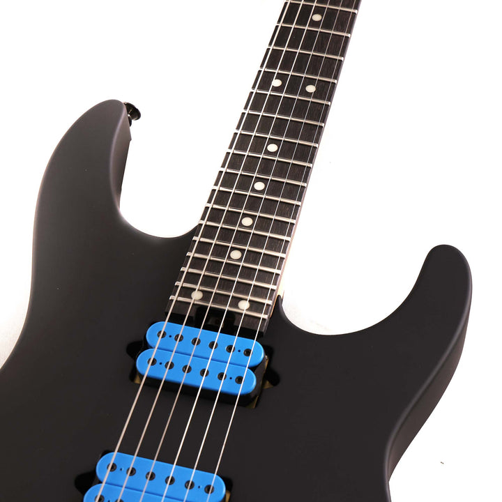 Charvel Custom Shop Dinky DK24 Blue on Black