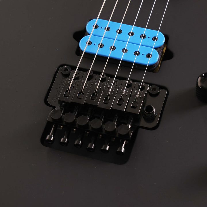 Charvel Custom Shop Dinky DK24 Blue on Black