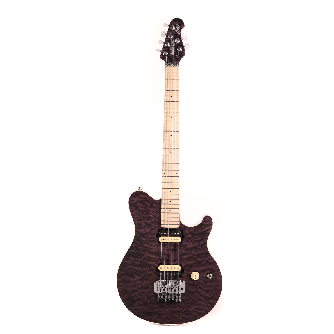 Ernie Ball Music Man 30th Anniversary Axis Guitar Translucent