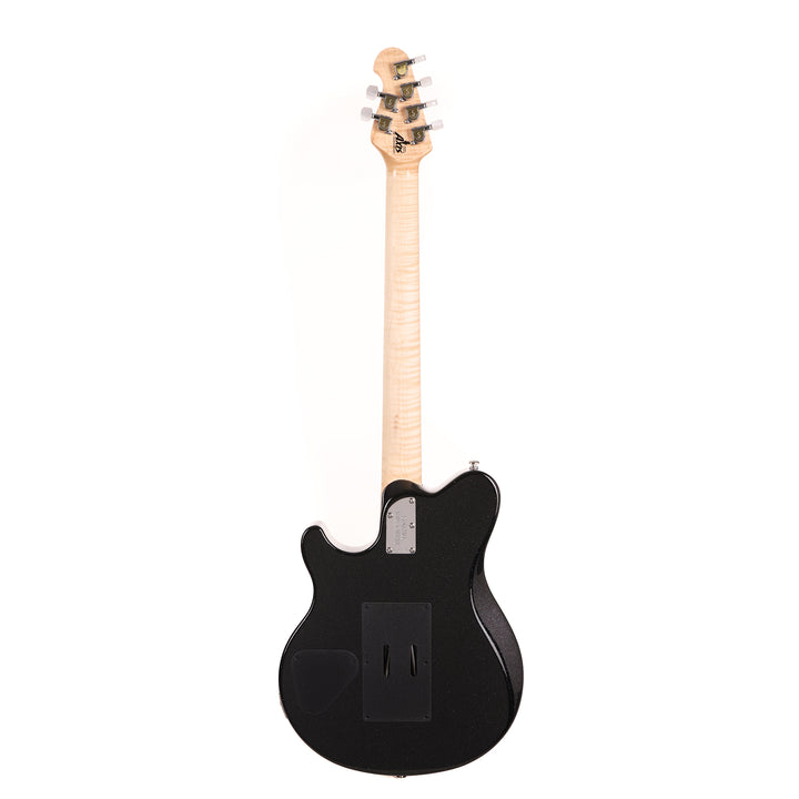 Ernie Ball Music Man 30th Anniversary Axis Guitar Translucent Black Quilt Top