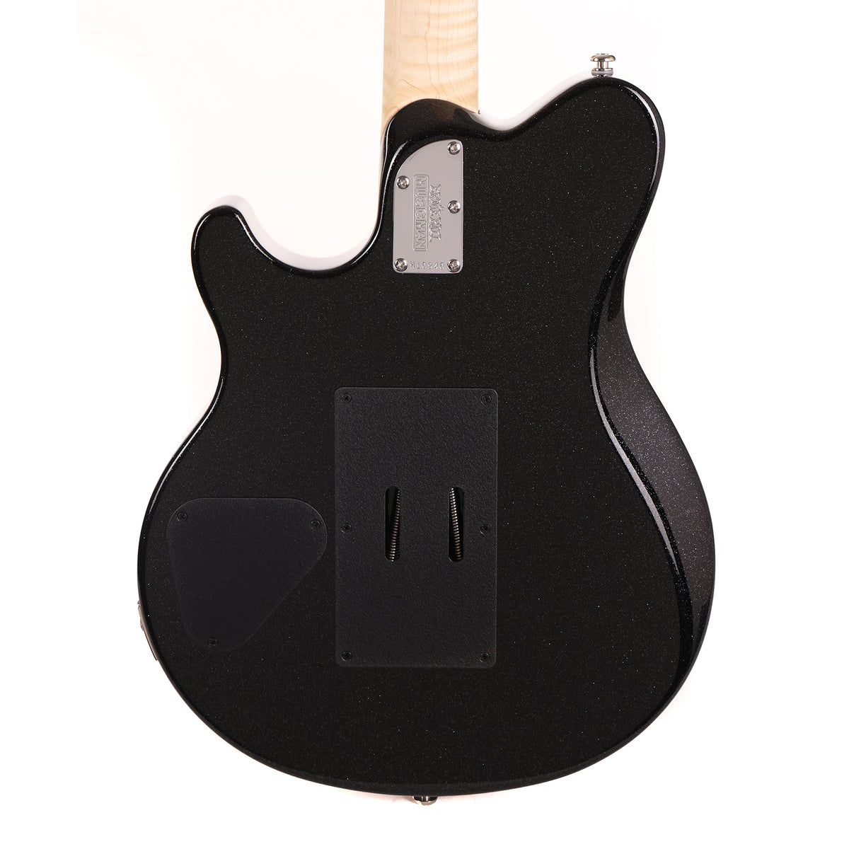 Ernie Ball Music Man 30th Anniversary Axis Guitar Translucent Black Quilt Top — 6
