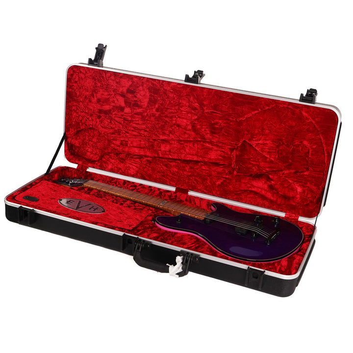 EVH Custom Shop Wolfgang Hardtail Metallic Purple and Bubblegum Pink