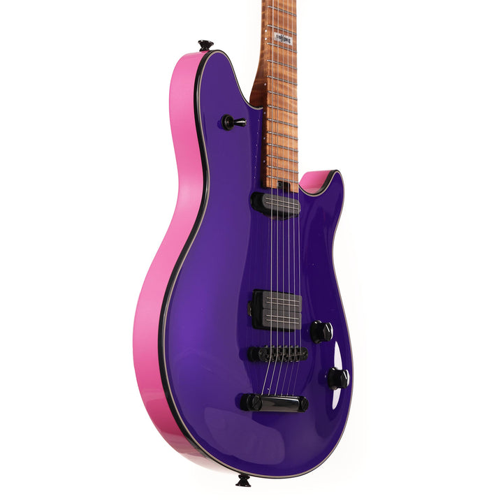 EVH Custom Shop Wolfgang Hardtail Metallic Purple and Bubblegum Pink