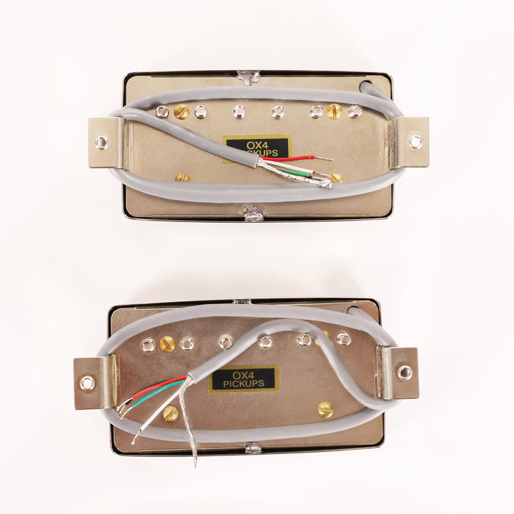 OX4 Low Wind PAF Humbucker Alnico 2 Nickel Cover 4-Conductor