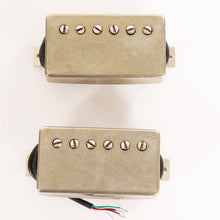 OX4 Low Wind PAF Humbucker Alnico 3 Nickel Cover 4-Conductor Zebra Bobbin