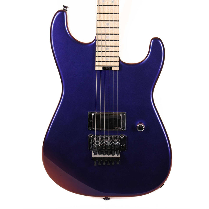 Charvel Custom Shop San Dimas Cyan Magenta Interference