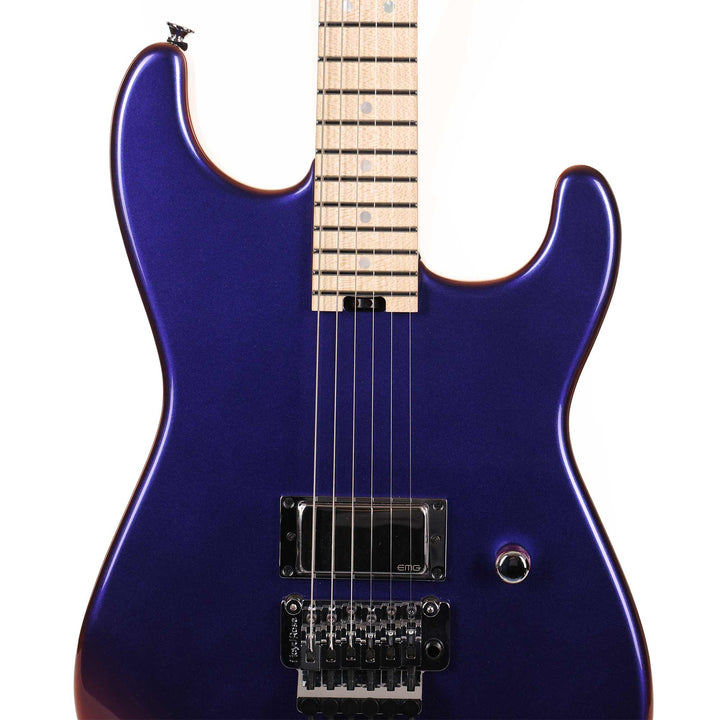 Charvel Custom Shop San Dimas Cyan Magenta Interference