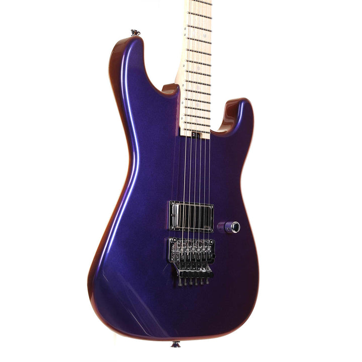 Charvel Custom Shop San Dimas Cyan Magenta Interference