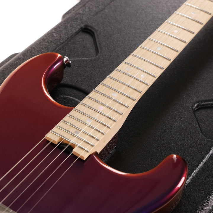 Charvel Custom Shop San Dimas Cyan Magenta Interference