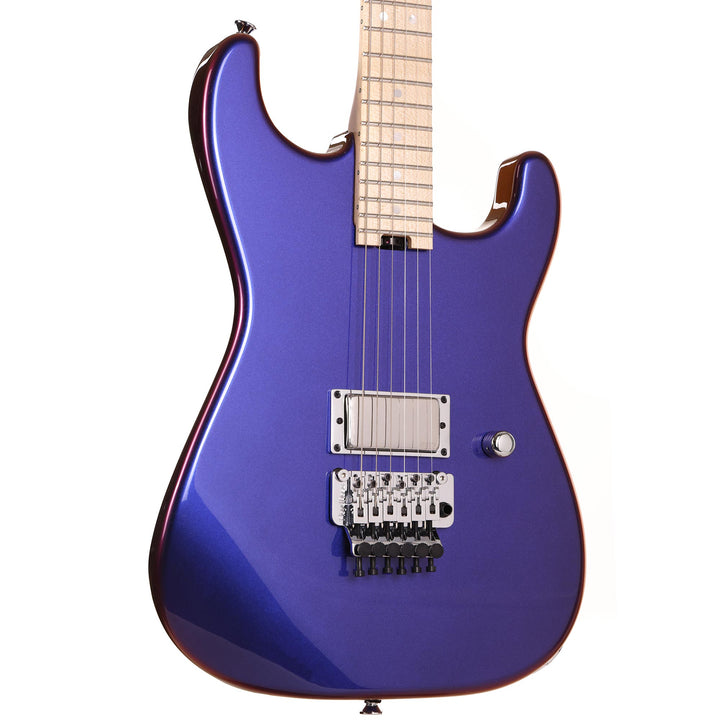 Charvel Custom Shop San Dimas Cyan Magenta Interference