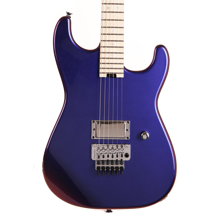 Charvel Custom Shop San Dimas Cyan Magenta Interference