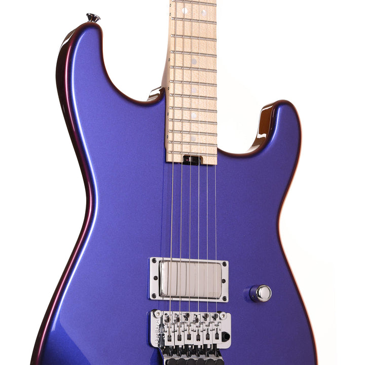Charvel Custom Shop San Dimas Cyan Magenta Interference