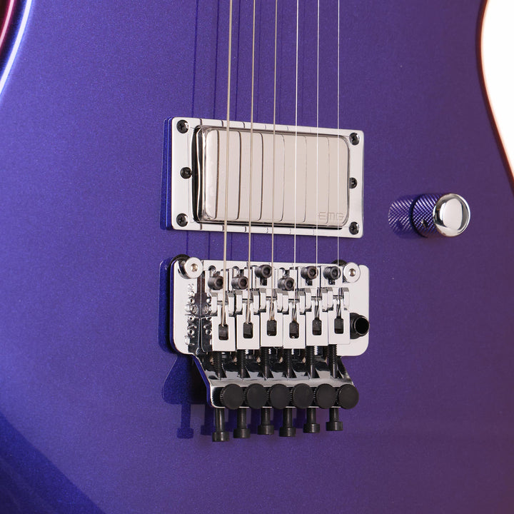 Charvel Custom Shop San Dimas Cyan Magenta Interference