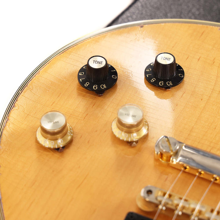 Gibson Custom Shop Mick Ronson 1968 Les Paul Custom Collector's Edition Antique Natural and Ebony