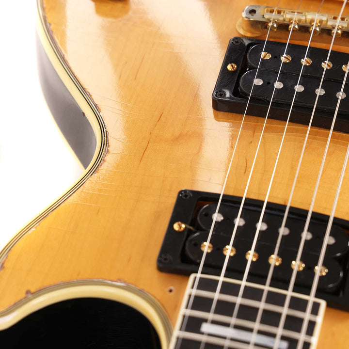Gibson Custom Shop Mick Ronson 1968 Les Paul Custom Collector's Edition Antique Natural and Ebony