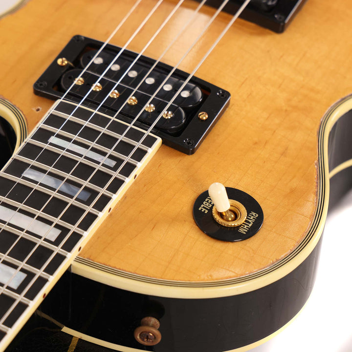 Gibson Custom Shop Mick Ronson 1968 Les Paul Custom Collector's Edition Antique Natural and Ebony