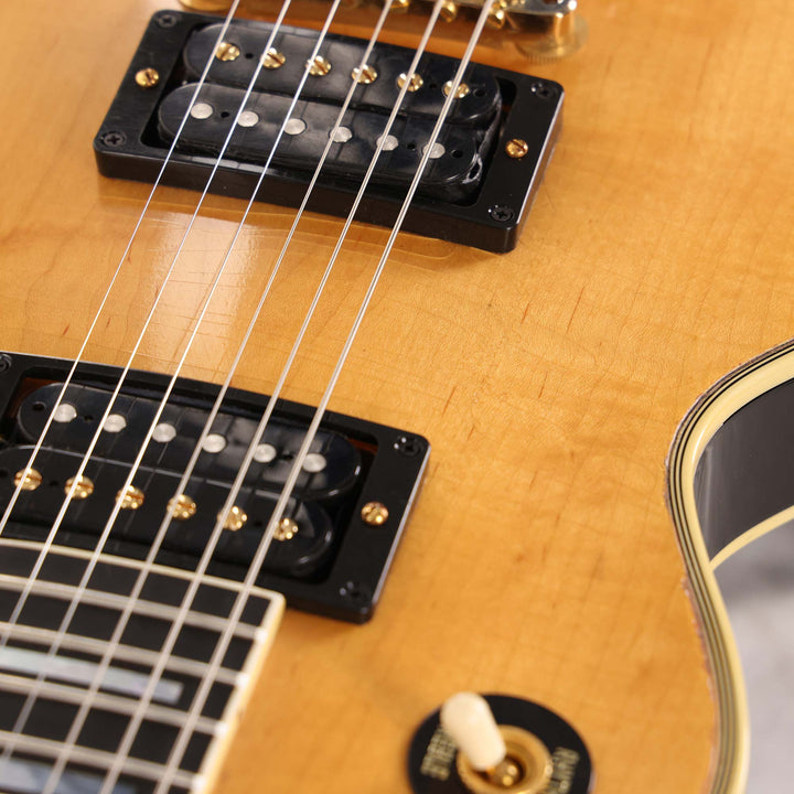 Gibson Custom Shop Mick Ronson 1968 Les Paul Custom Collector's Edition Antique Natural and Ebony
